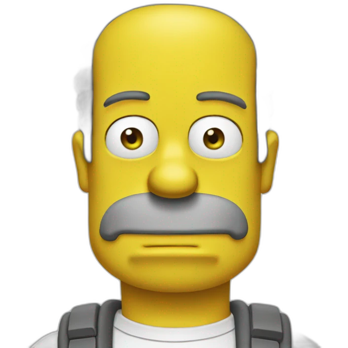 Homer Simpsons emoji