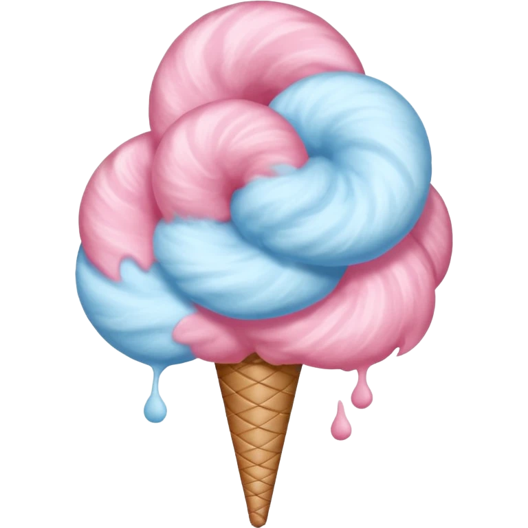  cotton candy emoji