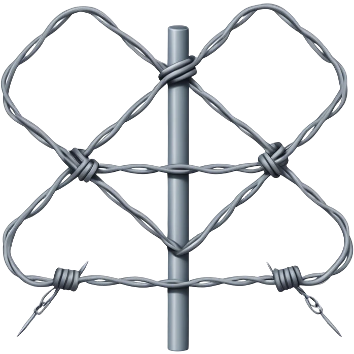barb wire emoji