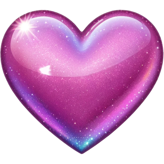 glitter heart emoji