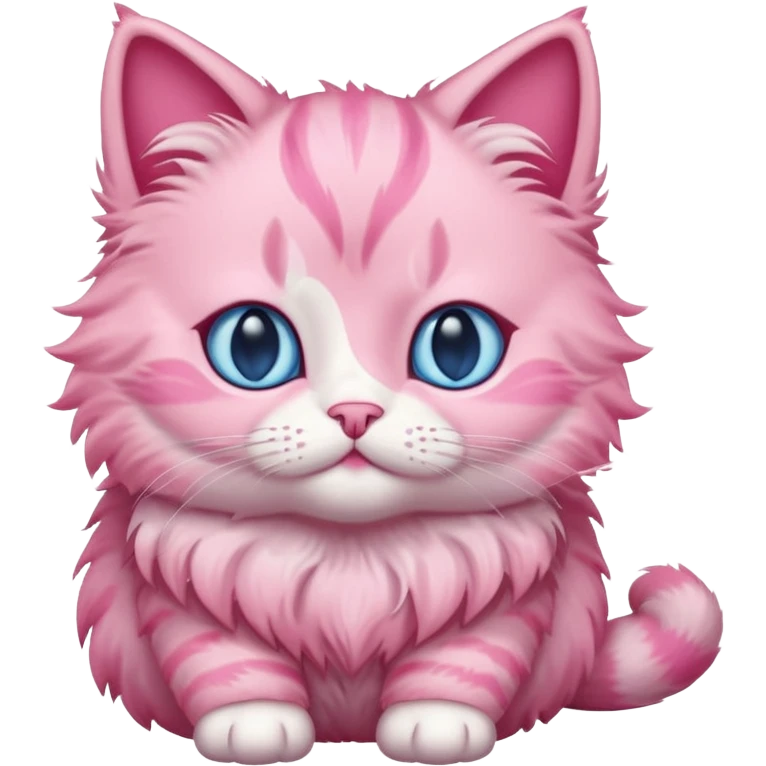 full body of. baby Russian pink cat  emoji