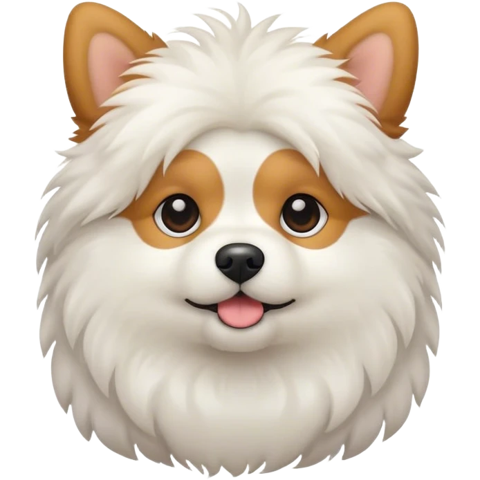 Cute dog emoji