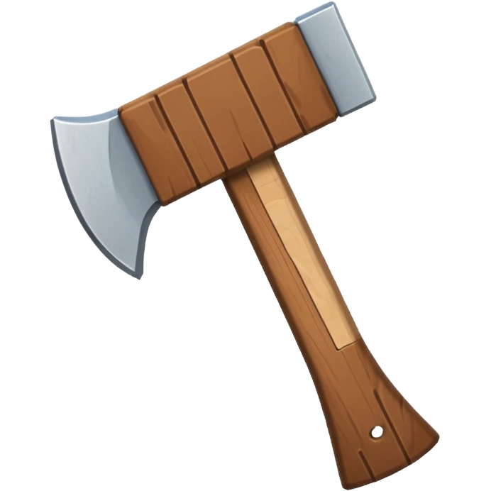 AXE FROM THE MINECRAFT GAME emoji