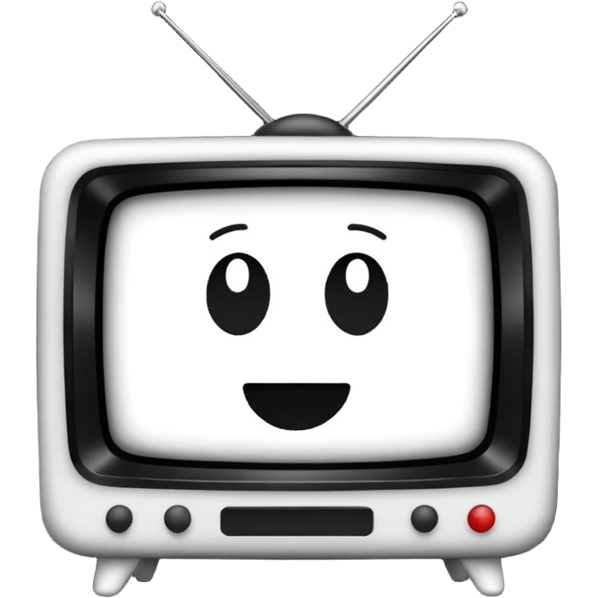 fuzzy screen TV in the Ring movie emoji