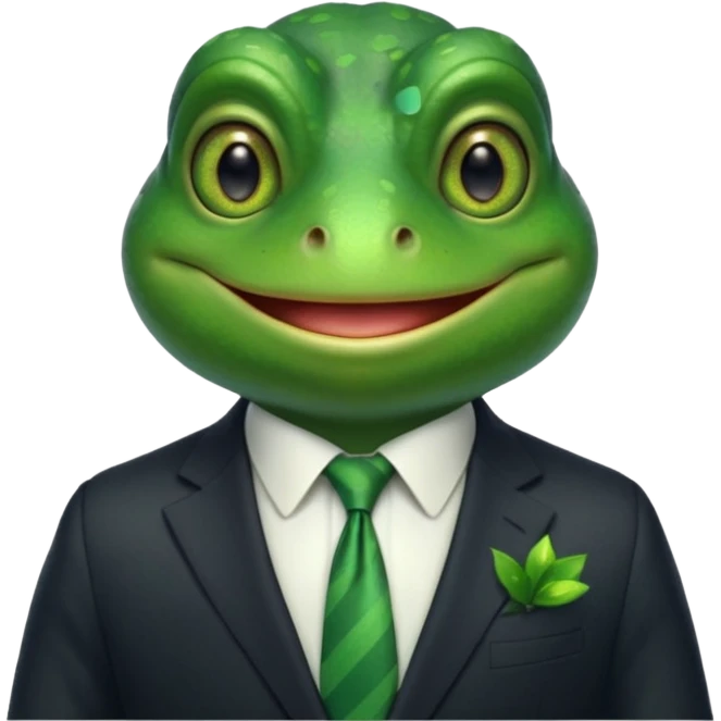 politician Frog emoji