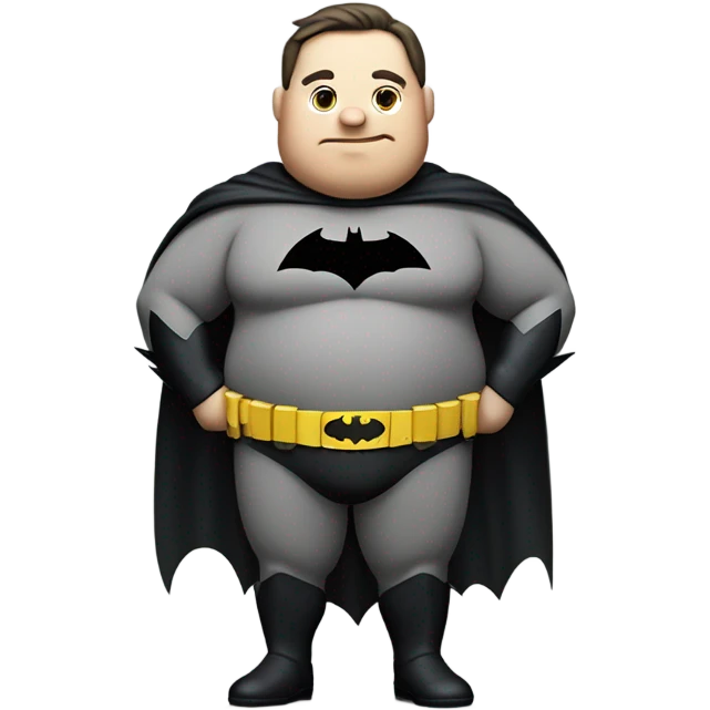 Fat Batman  emoji