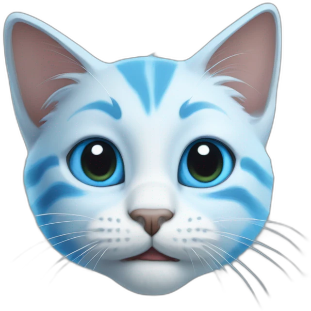 shaylushay blue smurf cat emoji