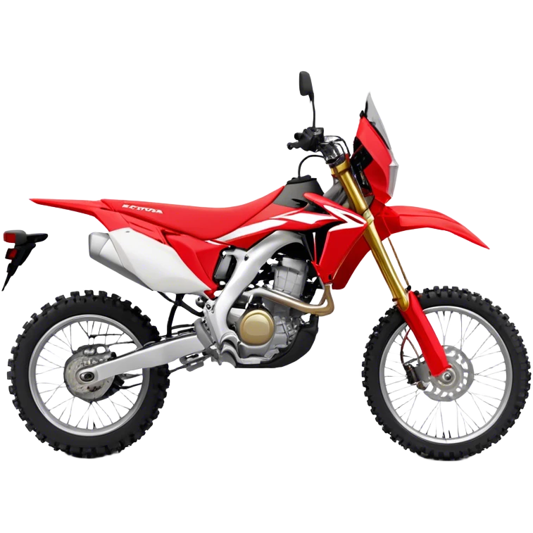 Honda CRF (Dirtbike) - Honda CRF250R (Model Year: 2022) (Iconic colour: Red) emoji