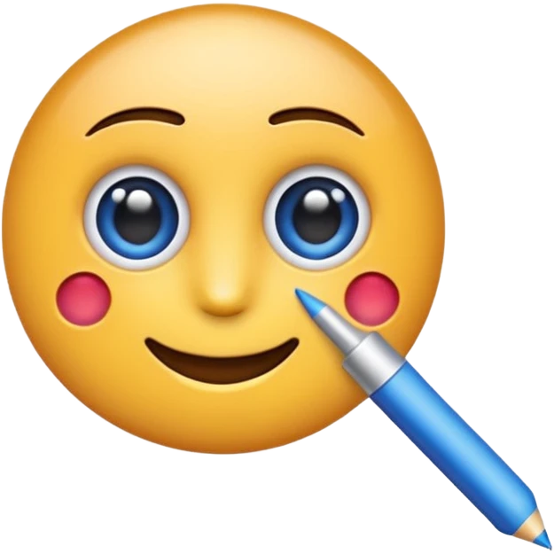 Create a emoji of realistic Instagram blue tick emoji