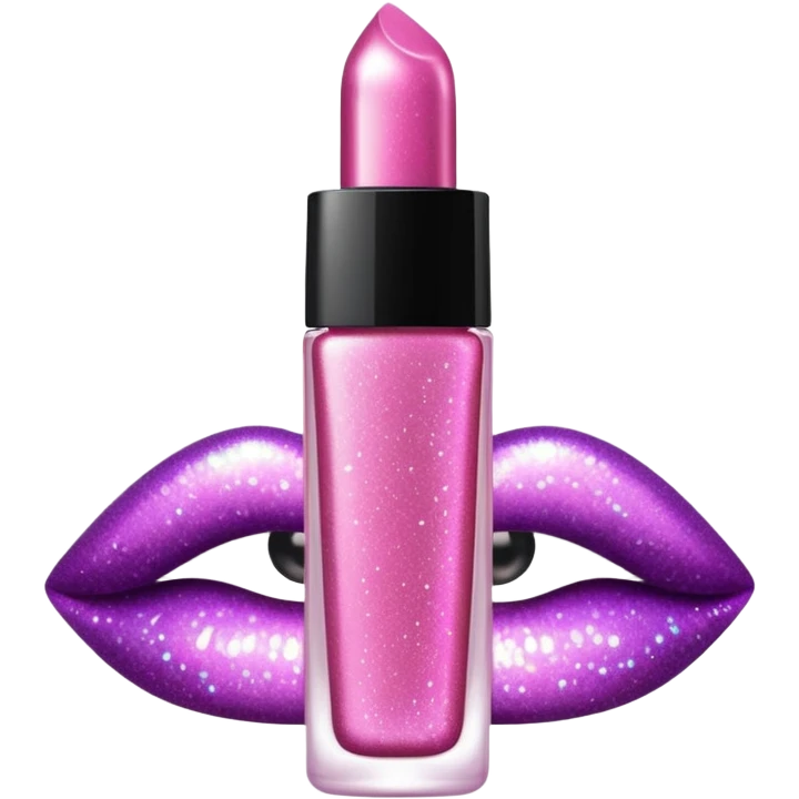 glitter liquid lipgloss emoji