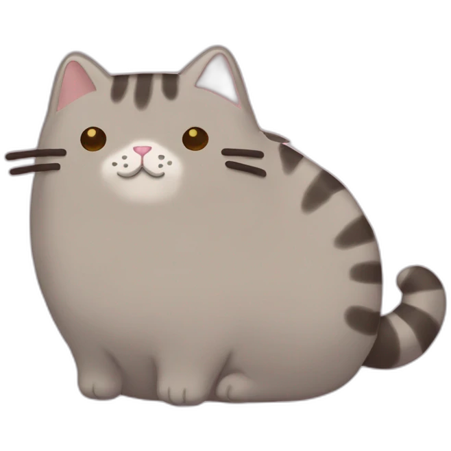 Pusheen cat emoji