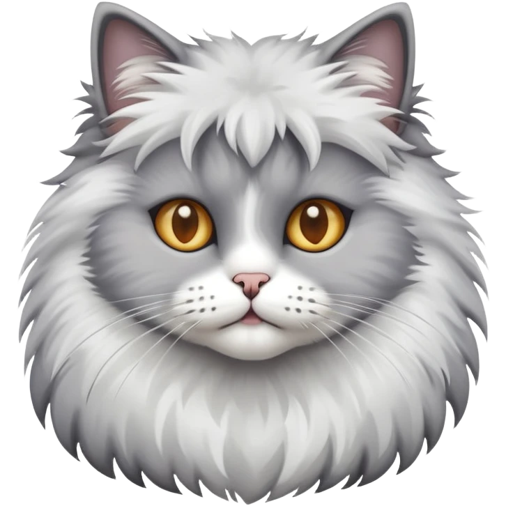 Cat with a bang emoji