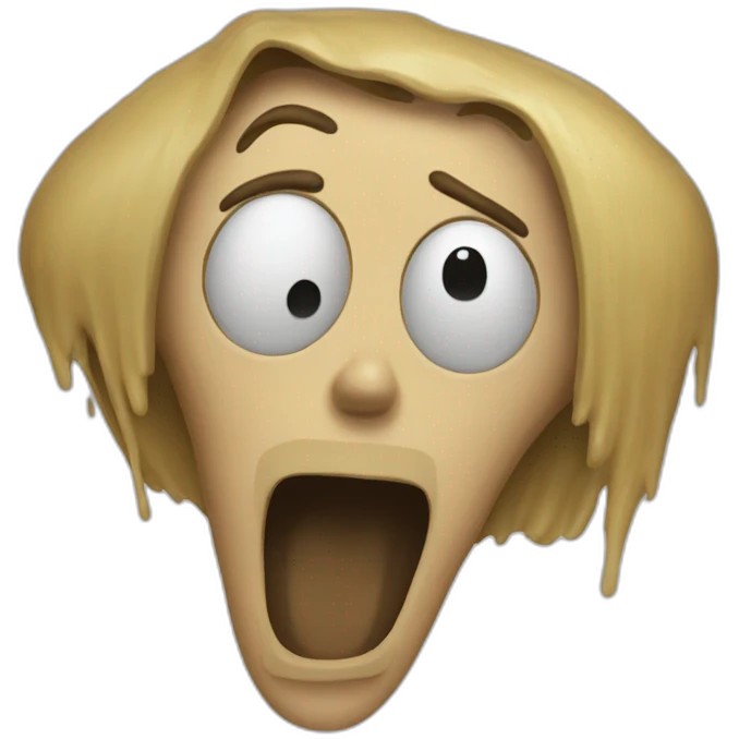 The Scream emoji