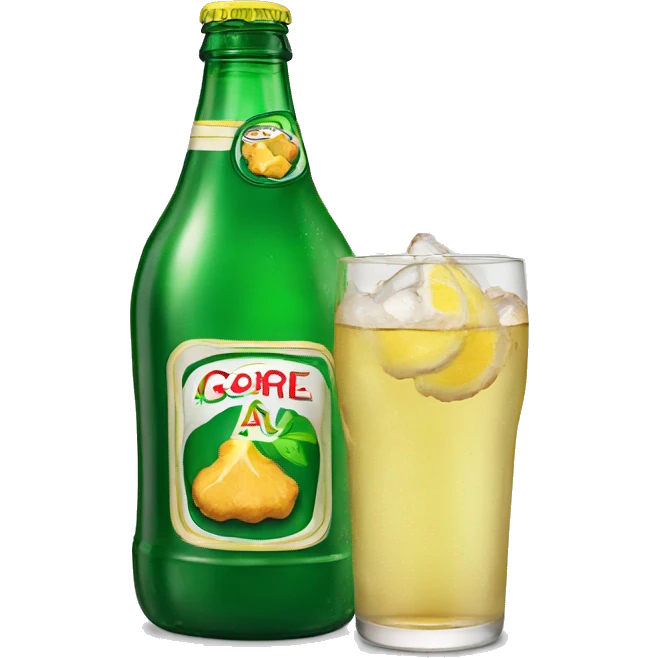 Bottle of Ginger ale  emoji