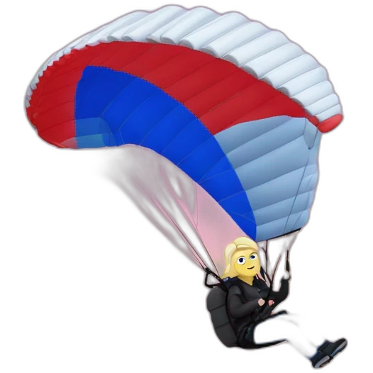 marine le pen paragliding emoji