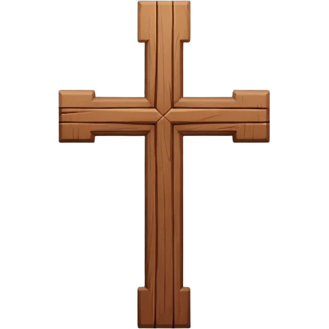 Juste la croix catholique  emoji