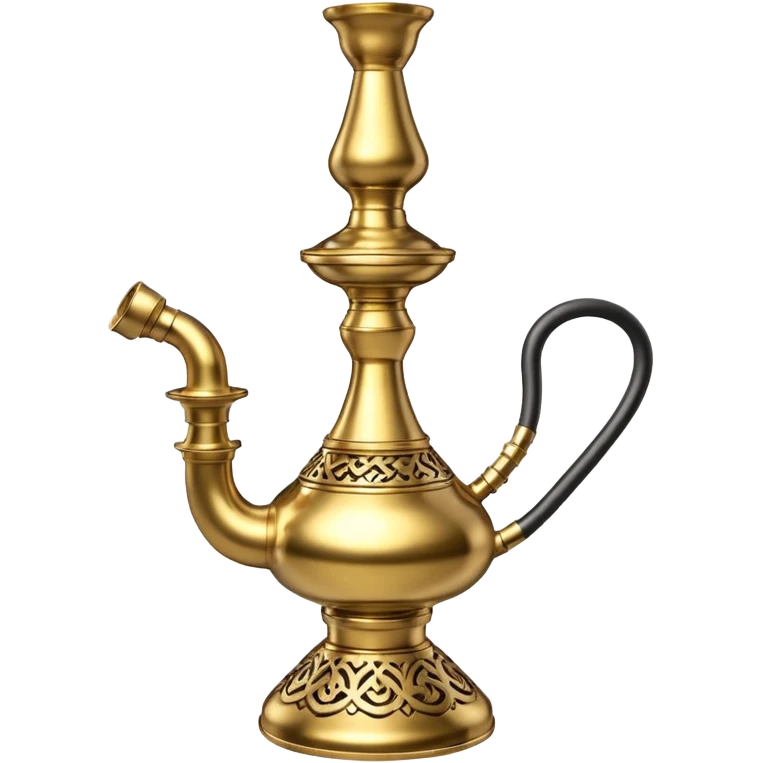 I see the brass hookah on the right side emoji