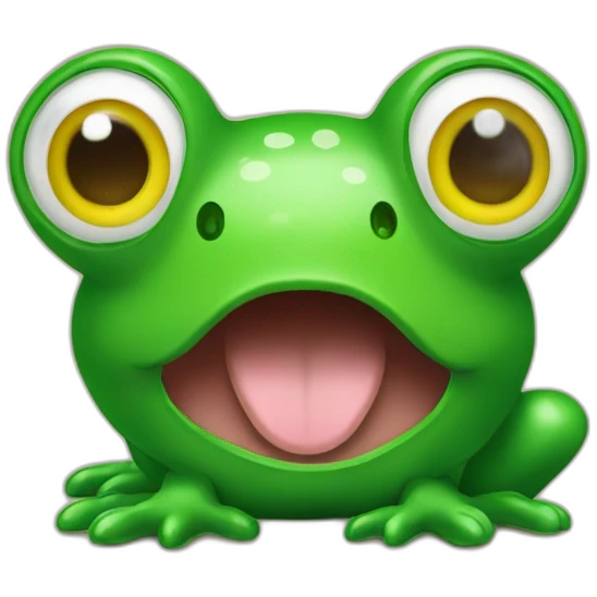 Pinugin mit Frosch emoji