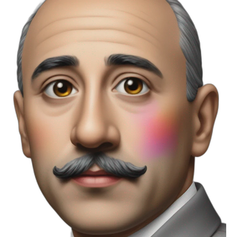 Hyperrealist francisco franco lgtbi rainbow emoji