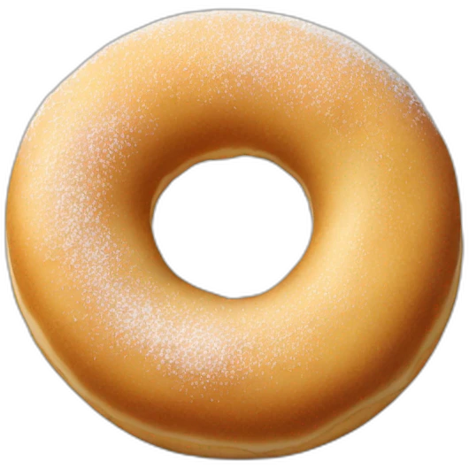 powdered doughnut emoji