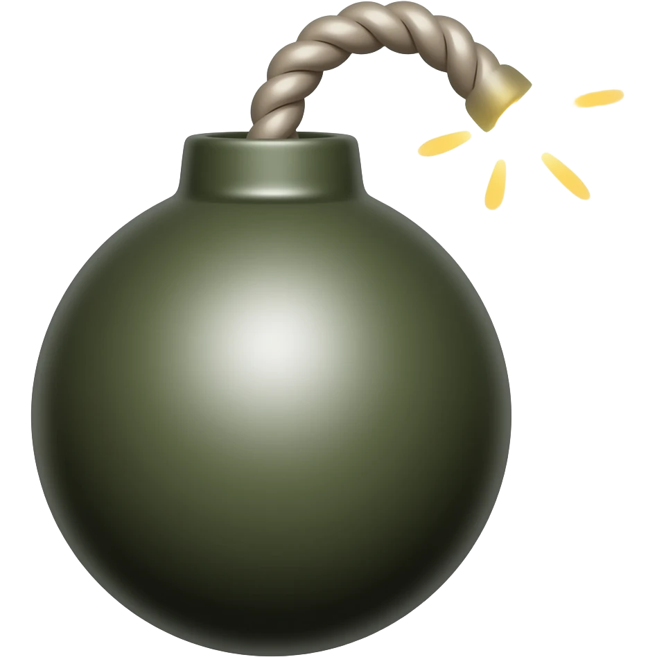 bomb emoji