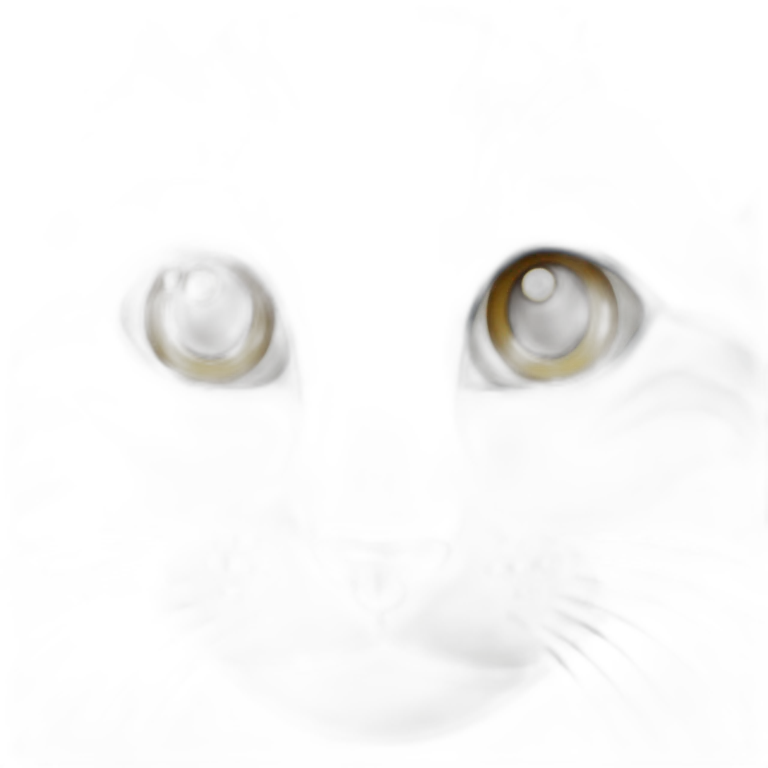 Blue cat emoji