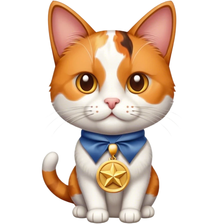 cat receiving texas award for film hall of fame emoji