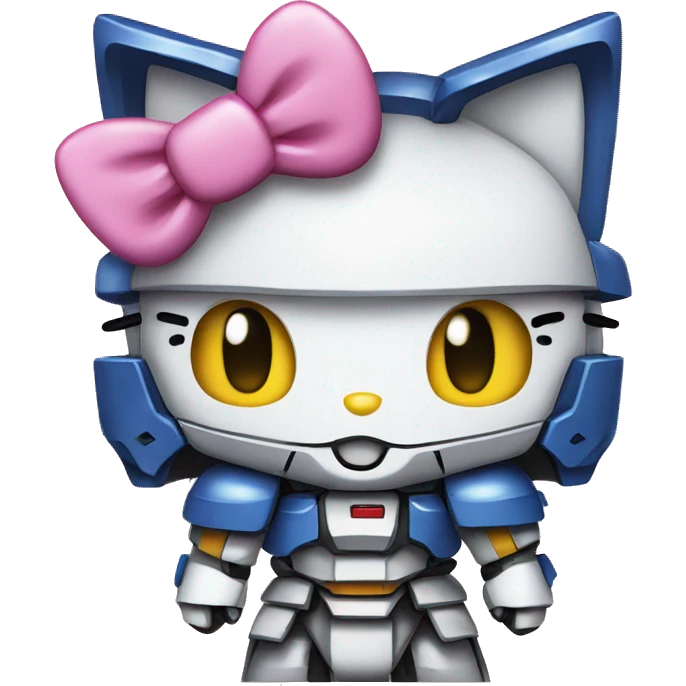 hellokitty gundam emoji