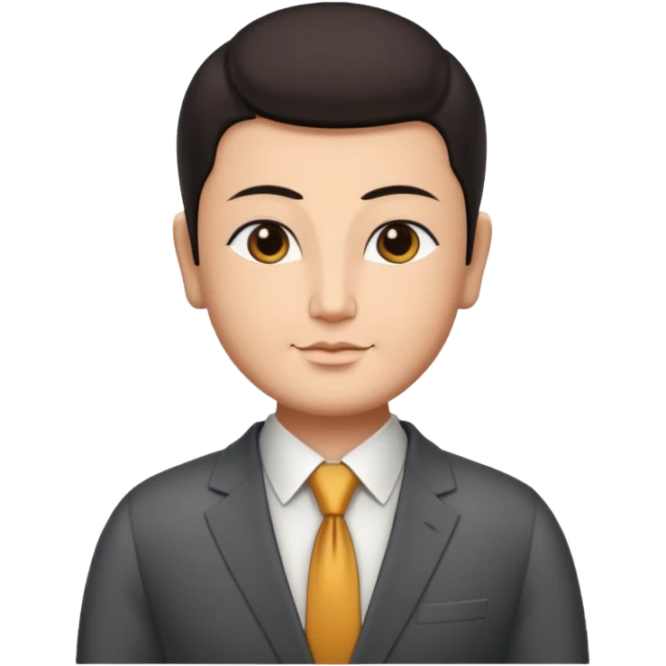 The Buddha in Businessman cloth emoji