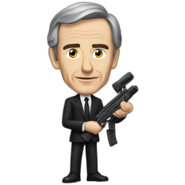 Bernard Arnault selling weapons emoji