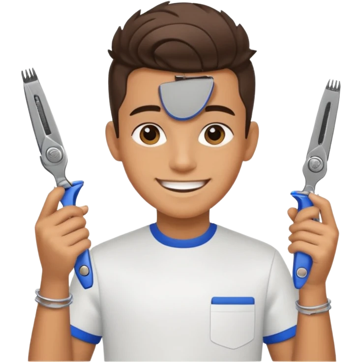 YOUNG TEEN BARBER emoji