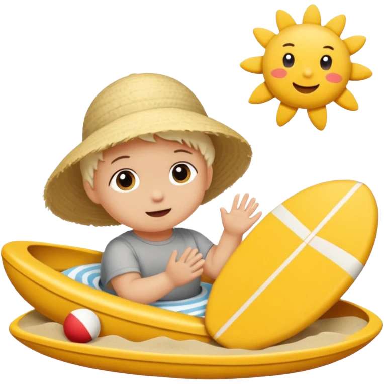 phoques bébés à la plage emoji