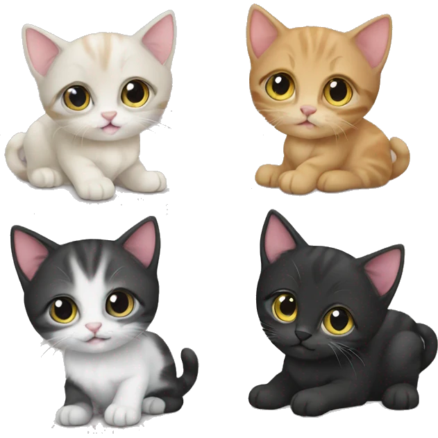 Kittens emoji