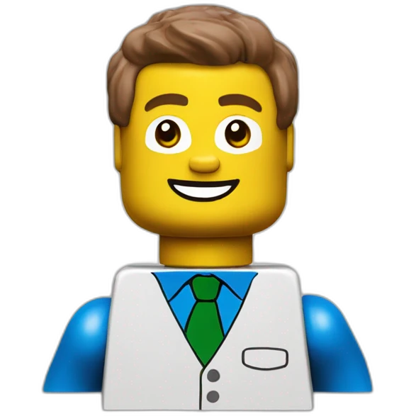 Lego man emoji