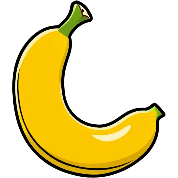 peeled banana emoji