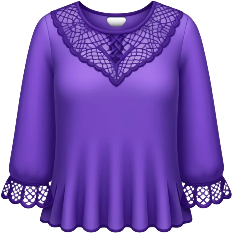 Purple Lace Clothing emoji
