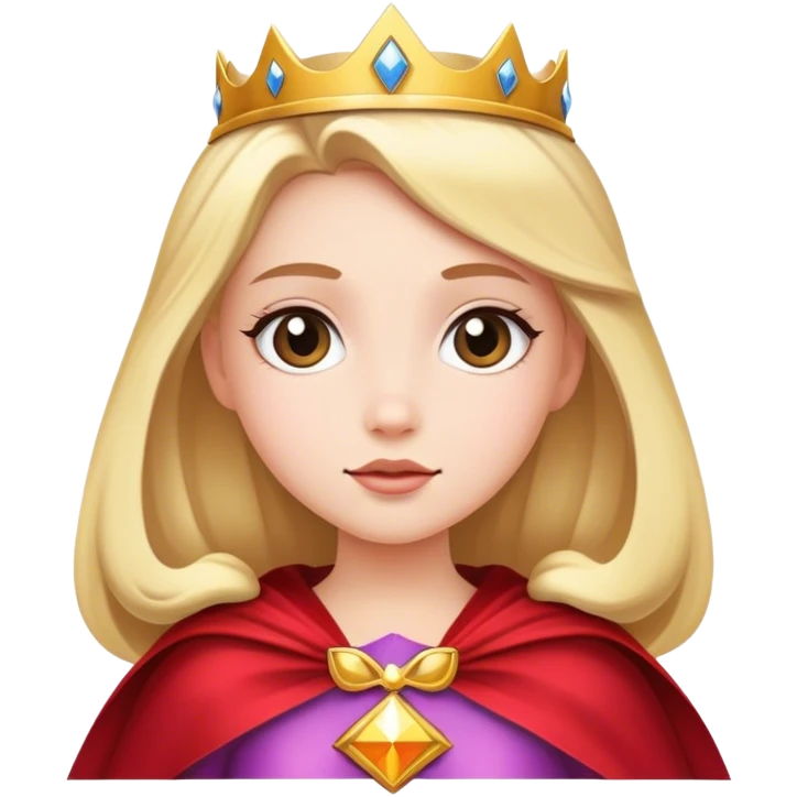 Princess with a cape  emoji