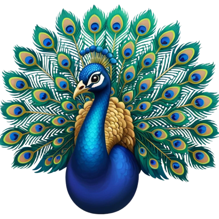peacock
 emoji