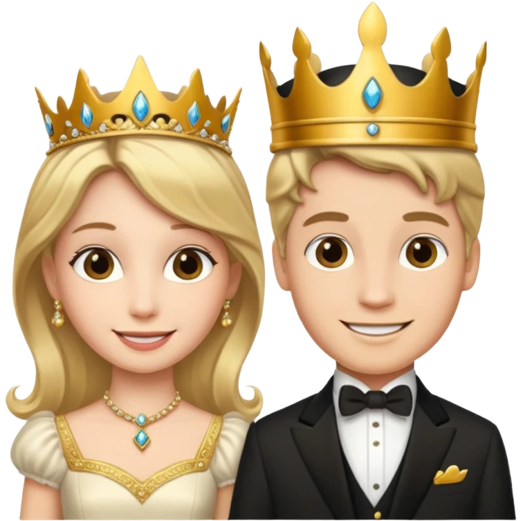 принц и принцесса emoji
