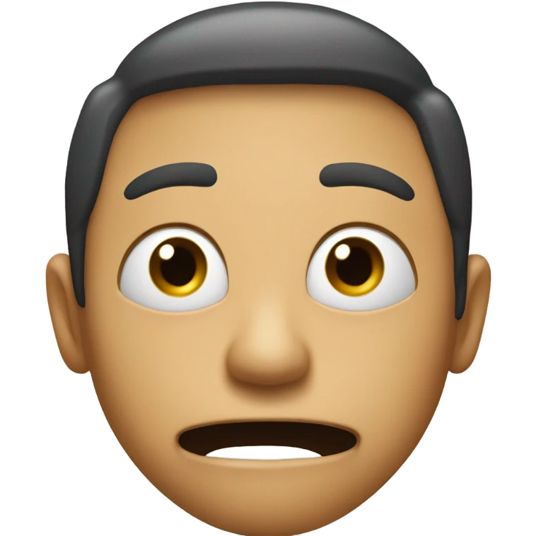  Loud with face emoji