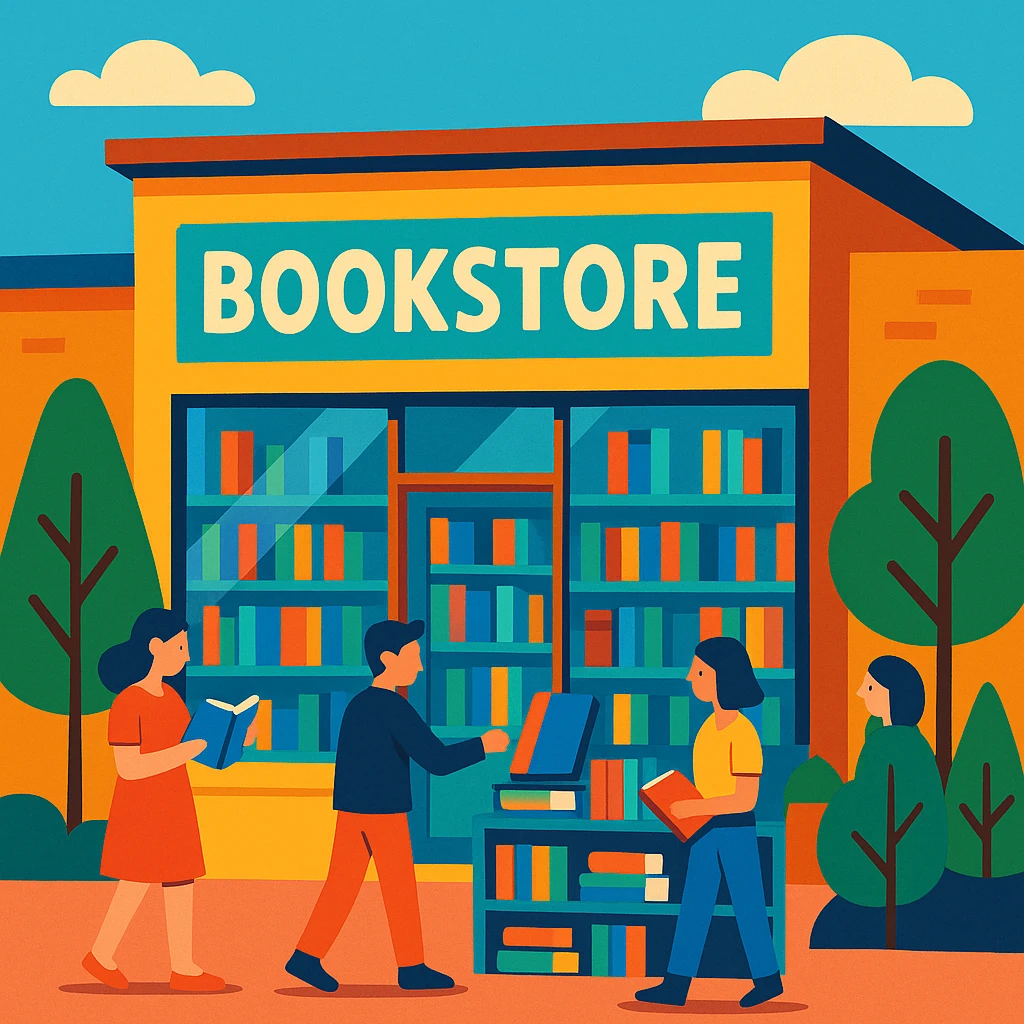 modern bookstore emoji
