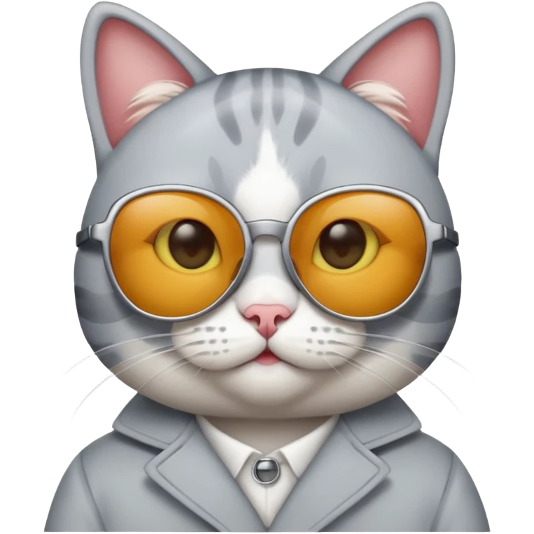Cat wearing sunglasses emoji