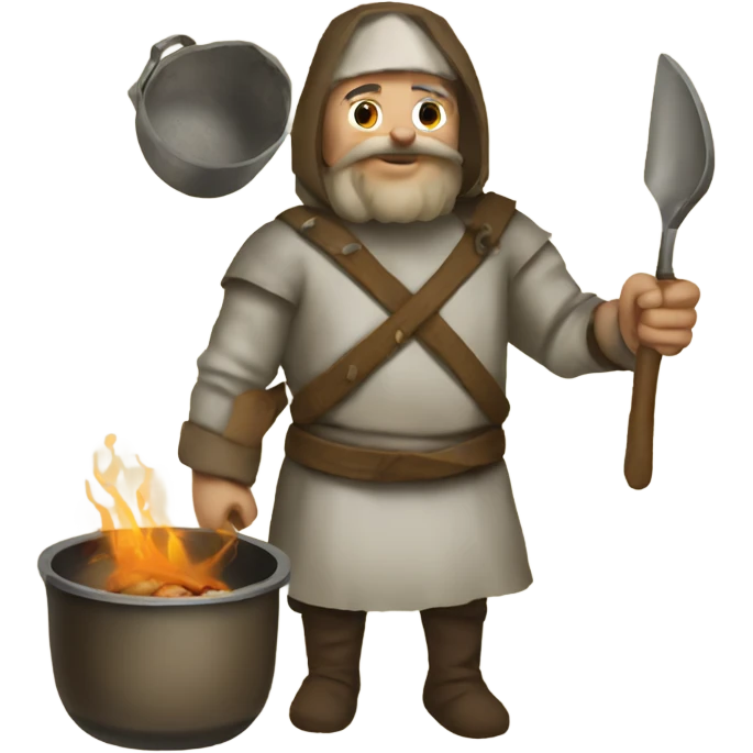 medieval cooking emoji