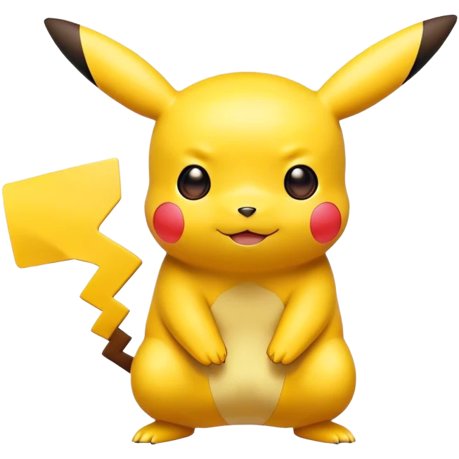 yellow Pikachu emoji