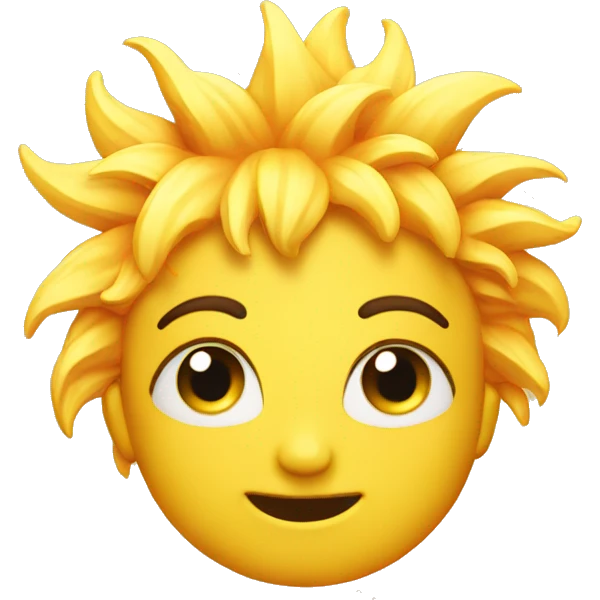 Sun cute  emoji