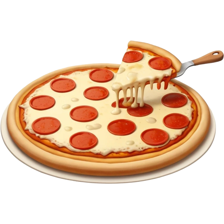 part de pizza au poulet séparés  emoji