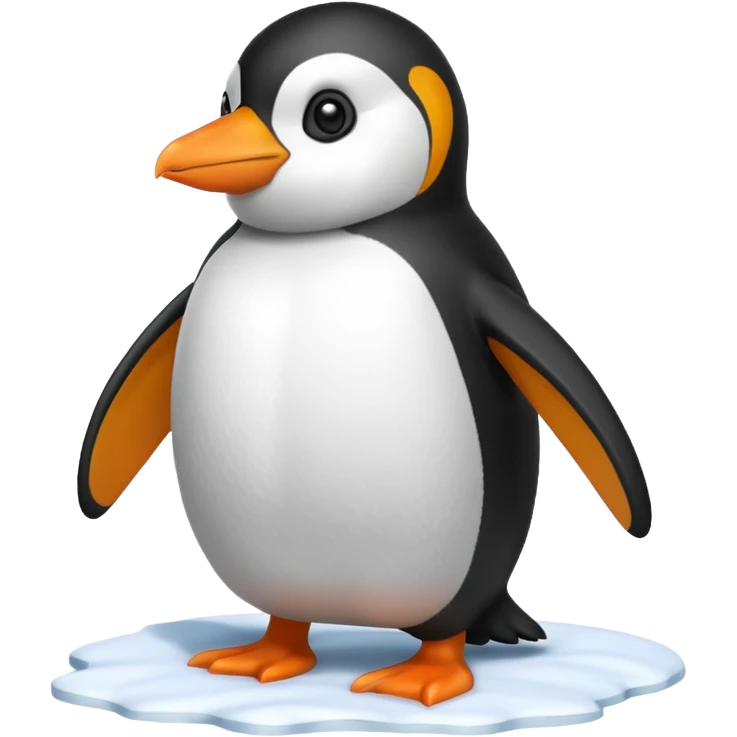 A penguin emoji