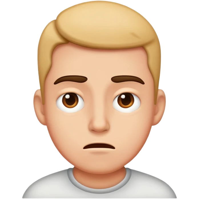 Annoying face emoji