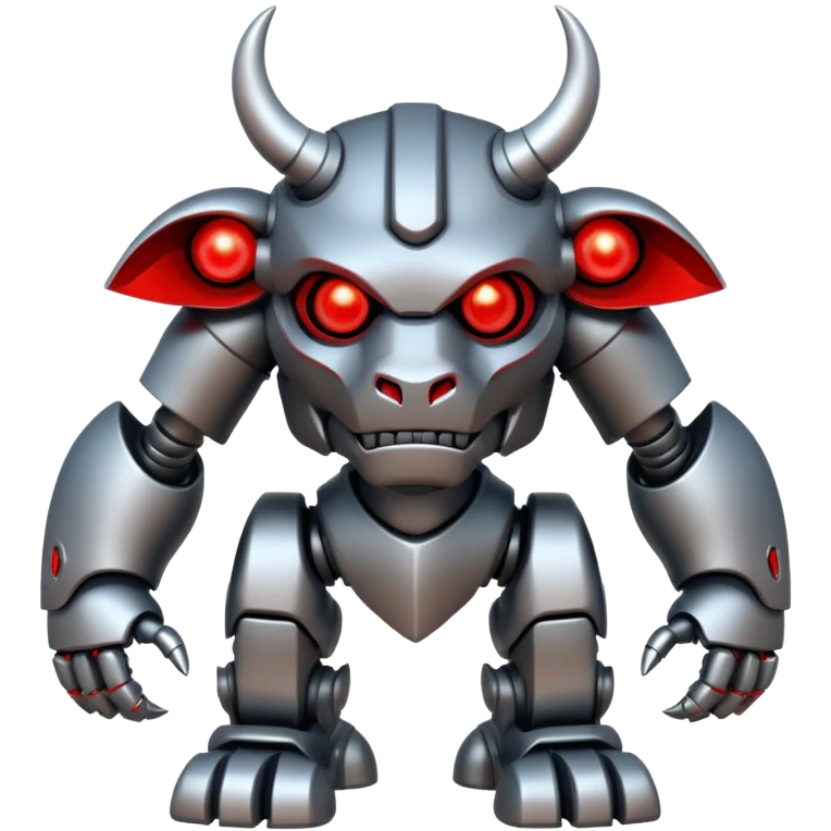 Robot Minotaur emoji