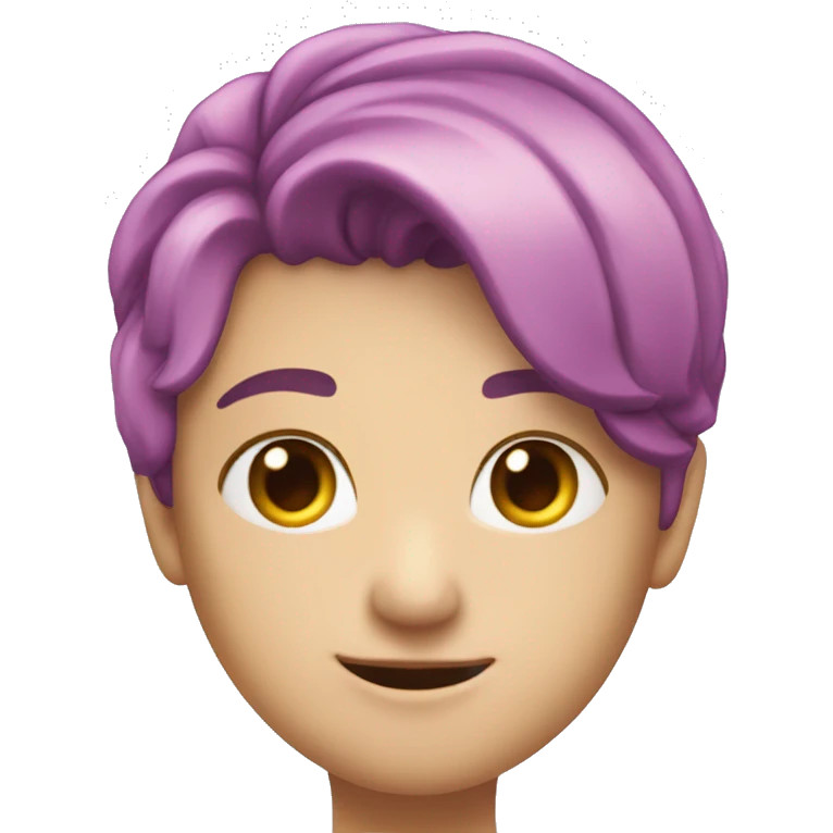 Cuore lilla emoji
